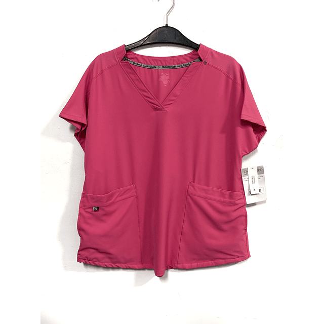 M- Scrub elasticado rosado NUEVO 