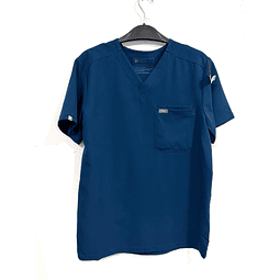 Talla S Hombre, scrub figs azul marino 