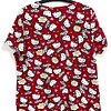 Talla M Hello Kitty fondo rojo 