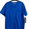 Talla M Scrub hombre azul rey NUEVO 