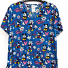 Talla M Scrub disney fondo azul rey 