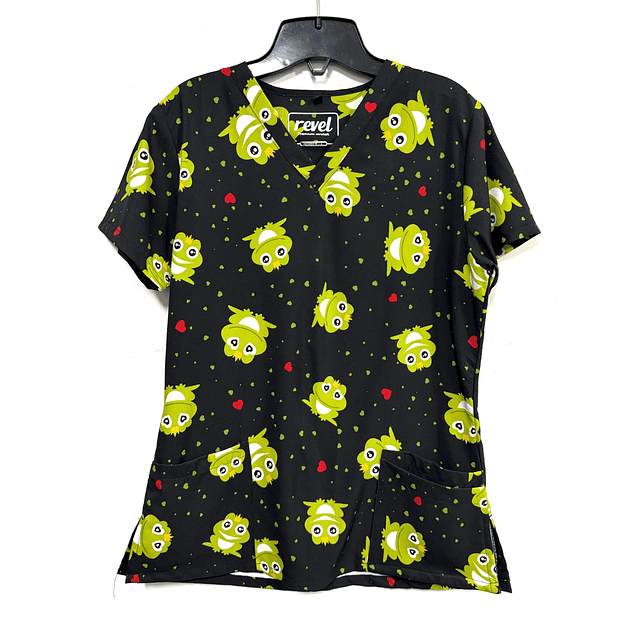 Talla S - Scrub elasticado sapitos 