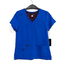 Talla S -  Scrub azul rey marca KOI NUEVO 
