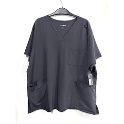 Talla XL - Scrub gris jockey elasticado NUEVO