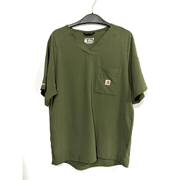Talla S - Scrub carhartt  elasticado verde militar