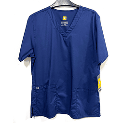 Talla M - Scrub elasticado axul marino NUEVO 