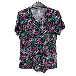 Talla S - Scrub corazones 