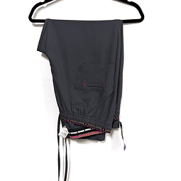 Talla L petit - pantalon heartsoul elasticado gris oscuro NUEVO 