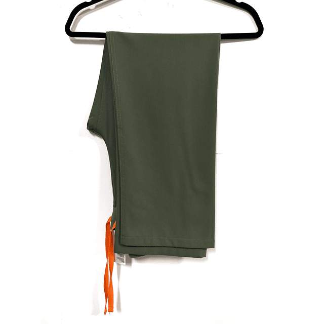 Talla XS pantalon FIGS verde olivo elasticado