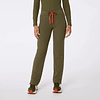 Talla XS pantalon FIGS verde olivo elasticado
