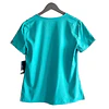 Talla M Scrub mujer teal blue elasticado NUEVO $10.000