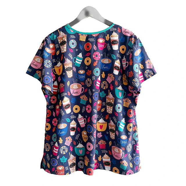 Talla XL Scrub mujer diseños elasticado $9.000