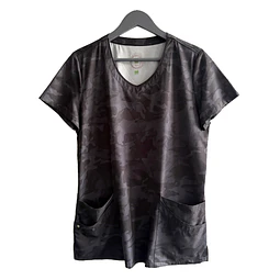 Talla M Scrub mujer diseño militar elasticado $9.000