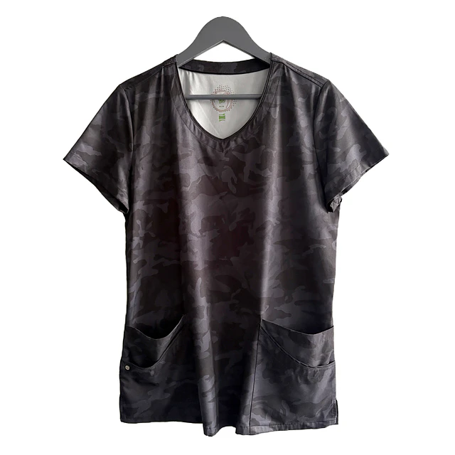 Talla M Scrub mujer diseño militar elasticado $9.000