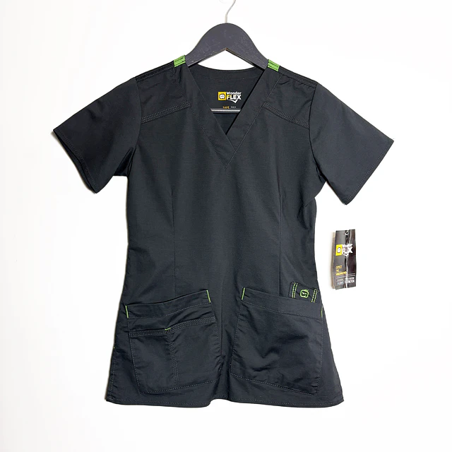 Talla XXS Scrub mujer gris WonderFlex NUEVO $10.000