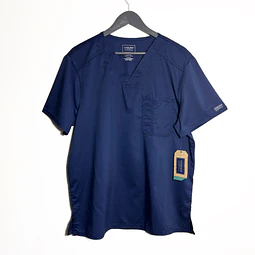 Talla M Scrub hombre azul marino Cherokee Stretch elasticado NUEVO $10.000