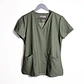 Talla M Scrub mujer verde musgo Greys Anatomy elasticado $9.000 - Miniatura 1