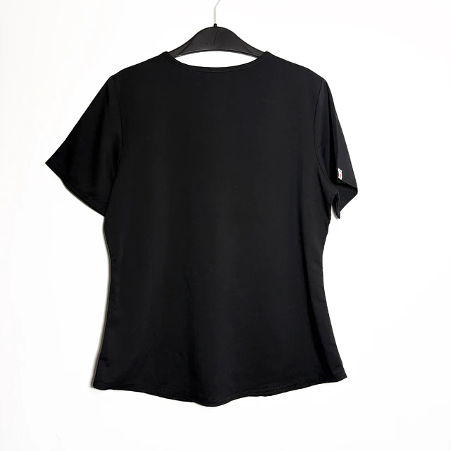 Talla M Scrub mujer negro elasticado $8.000