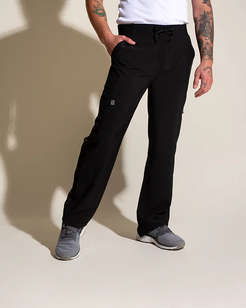 PANTALON HOMBRE SPORT STRETCH NEGRO
