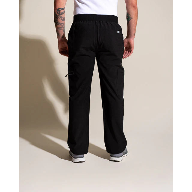 PANTALON HOMBRE SPORT STRETCH NEGRO