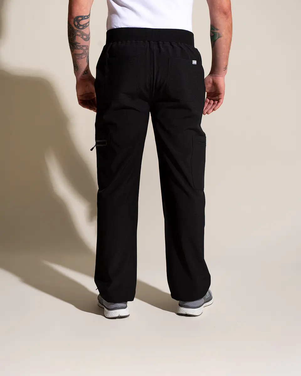 PANTALON HOMBRE SPORT STRETCH NEGRO 2