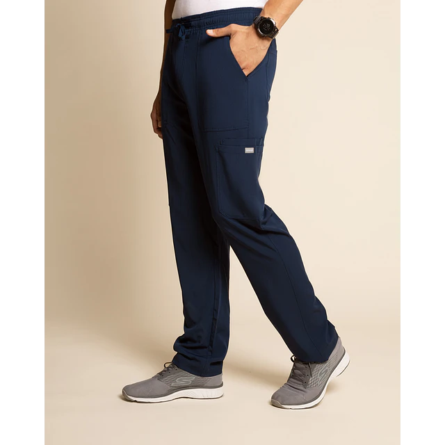 PANTALON HOMBRE COMFORT AZUL MARINO