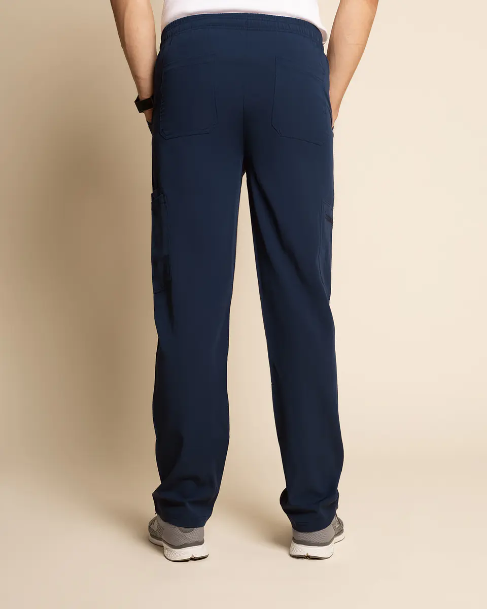 PANTALON HOMBRE COMFORT AZUL MARINO 2