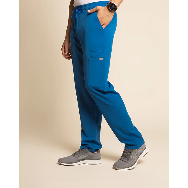 PANTALON HOMBRE COMFORT AZUL REY