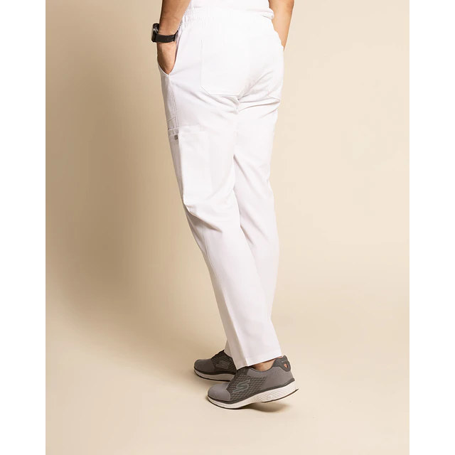 PANTALON COMFORT HOMBRE BLANCO