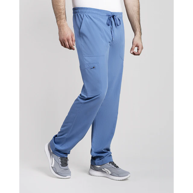 PANTALON COMFOR HOMBRE CELESTE