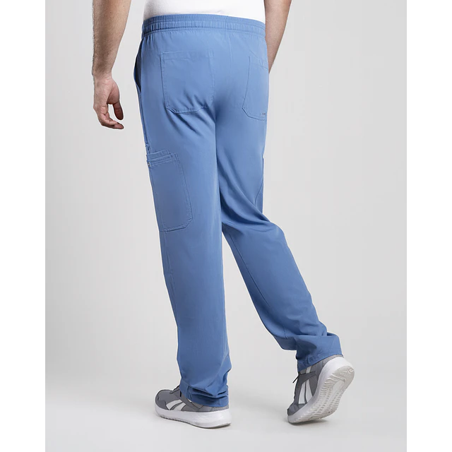 PANTALON COMFOR HOMBRE CELESTE