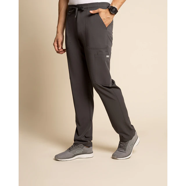 PANTALON HOMBRE COMFORT GRIS