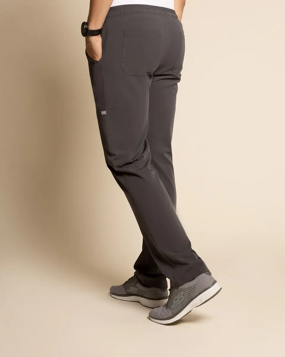 PANTALON HOMBRE COMFORT GRIS 2