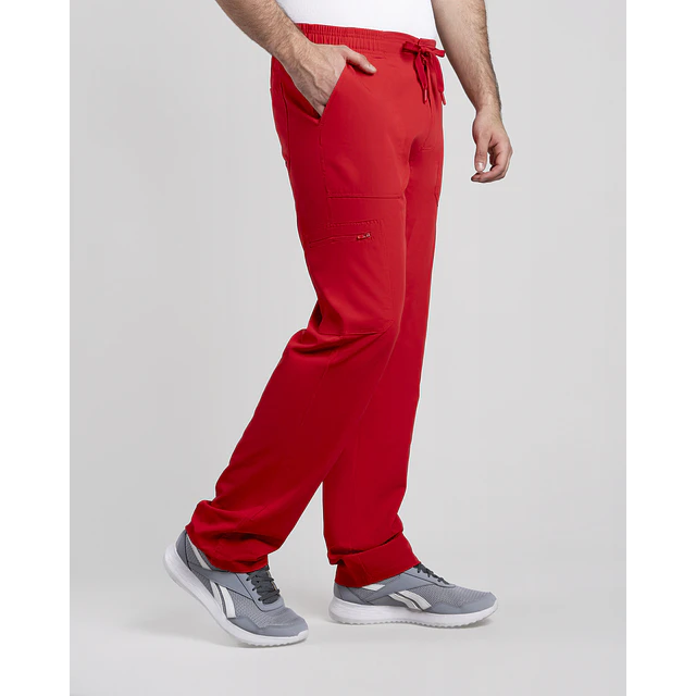 PANTALON COMFORT HOMBRE ROJO