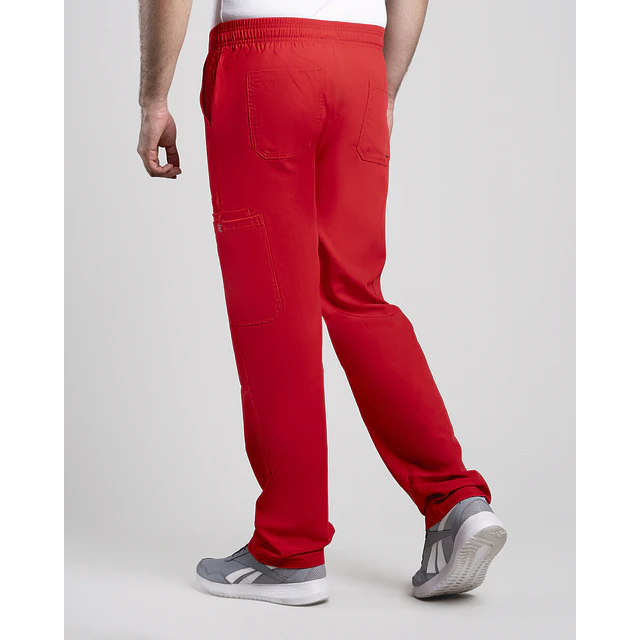 PANTALON COMFORT HOMBRE ROJO