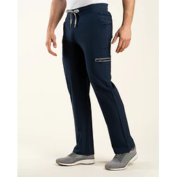 PANTALON HOMBRE SPORT STRETCH AZUL MARINO