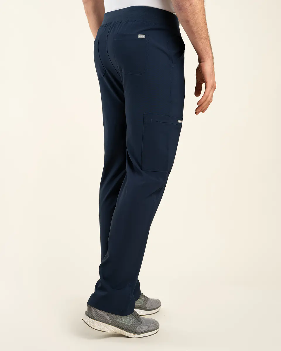 PANTALON HOMBRE SPORT STRETCH AZUL MARINO 2