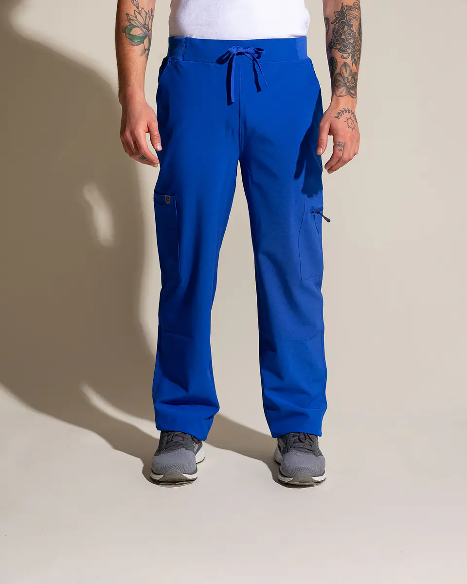 PANTALON SPORT STRETCH HOMBRE AZUL REY 1