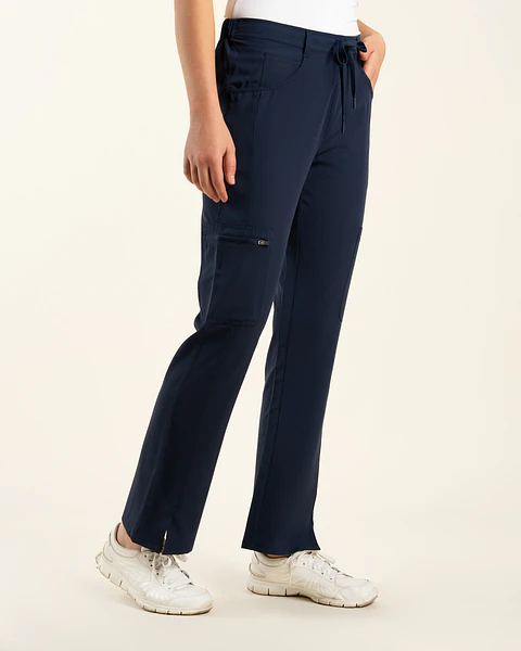 PANTALON MUJER COMFORT AZUL MARINO