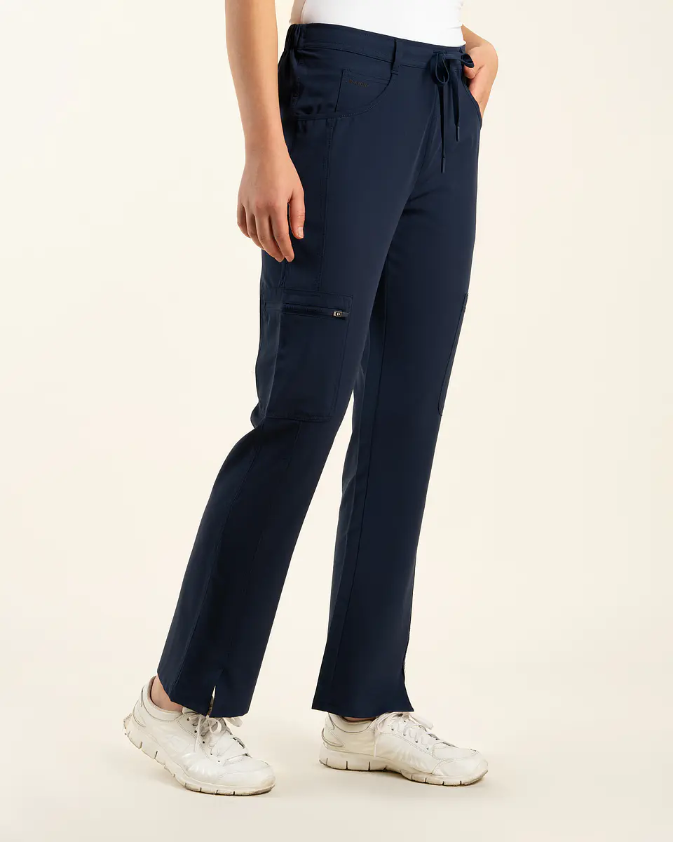 PANTALON MUJER COMFORT AZUL MARINO 1