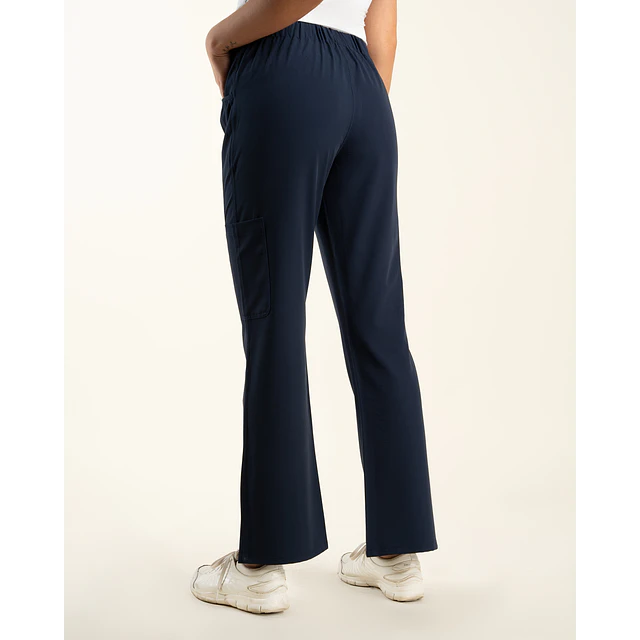 PANTALON MUJER COMFORT AZUL MARINO
