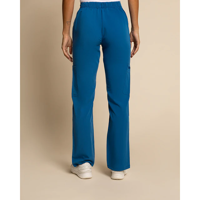 PANTALON MUJER COMFORT AZUL REY