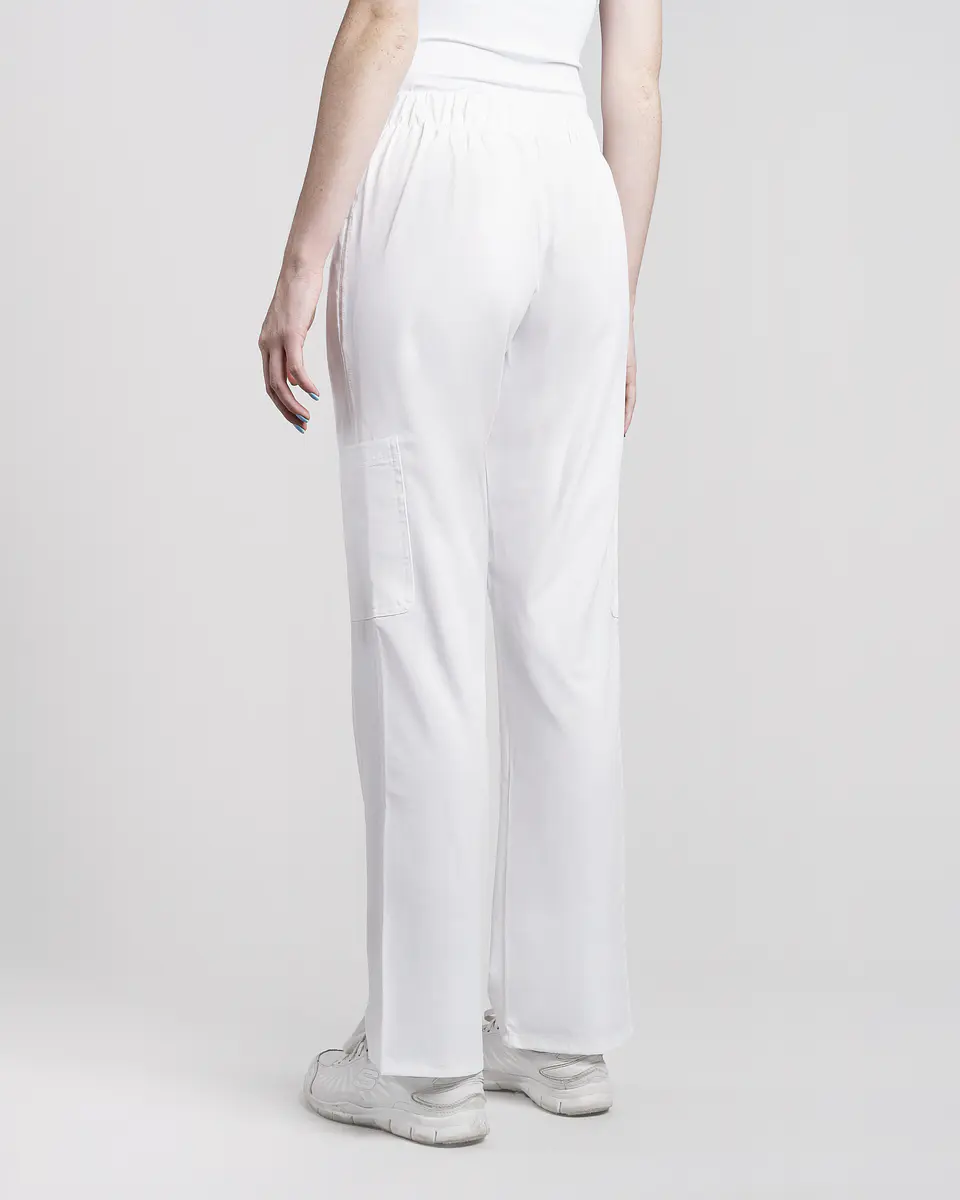 PANTALON COMFORT MUJER BLANCO 2