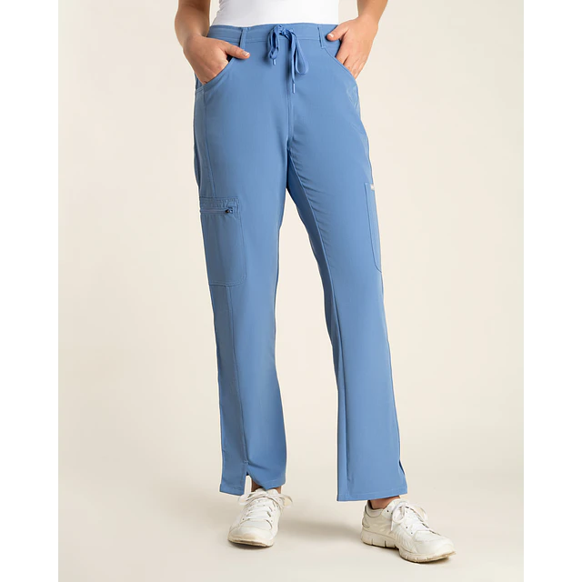 PANTALON MUJER COMFORT CELESTE