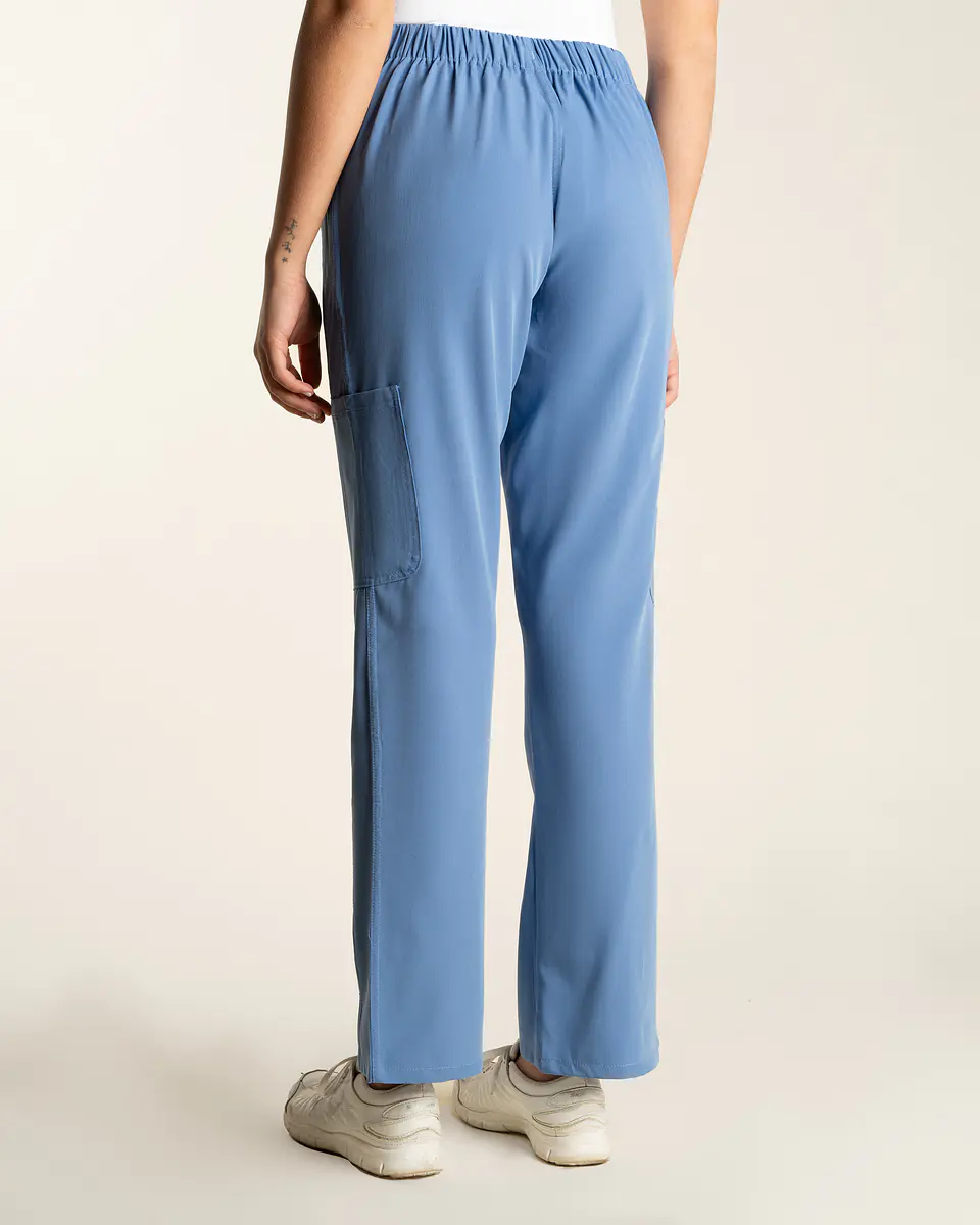 PANTALON MUJER COMFORT CELESTE 2