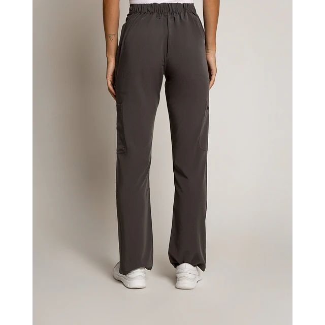 PANTALON MUJER COMFORT GRIS