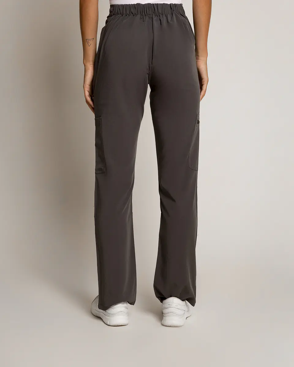 PANTALON MUJER COMFORT GRIS 2