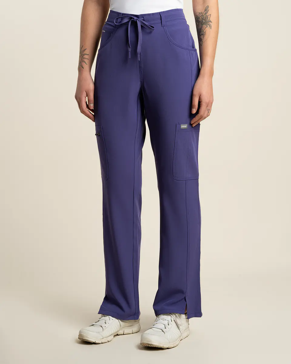 PANTALON MUJER COMFORT MORADO 1