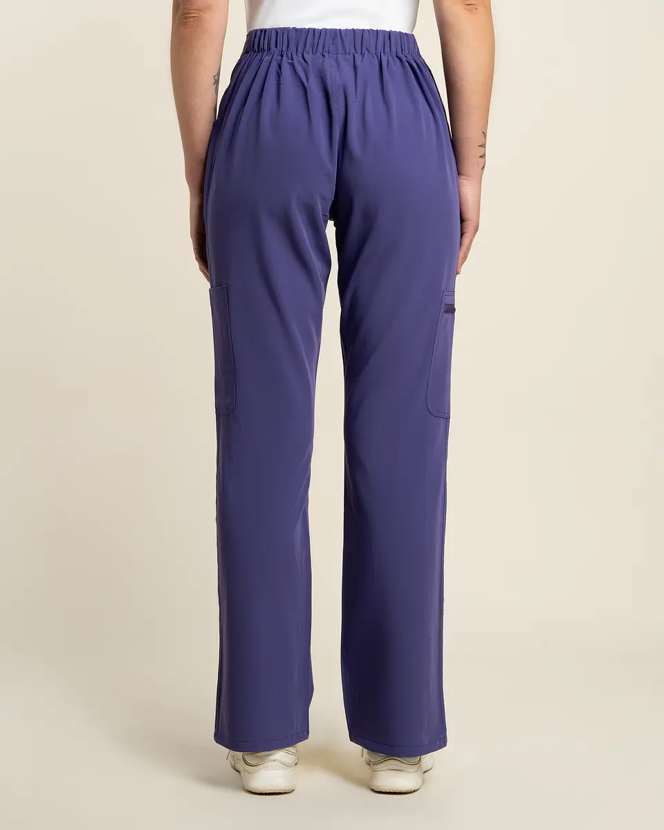PANTALON MUJER COMFORT MORADO 2