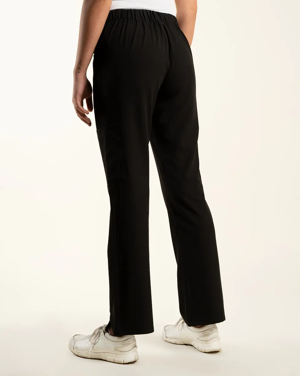 PANTALON MUJER COMFORT NEGRO 2